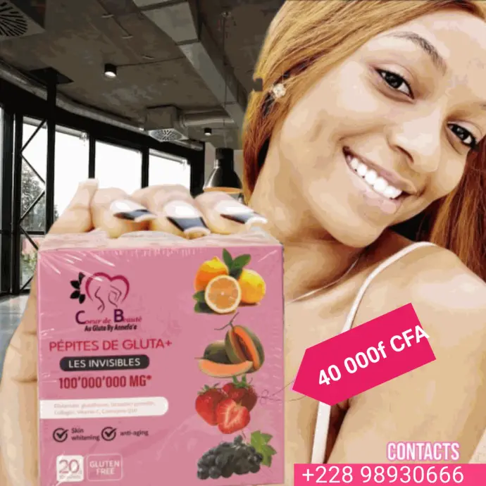 Pépites de Gluta+, Rajeunissez la peau, Redonnez vie à votre beau, peau de rêve